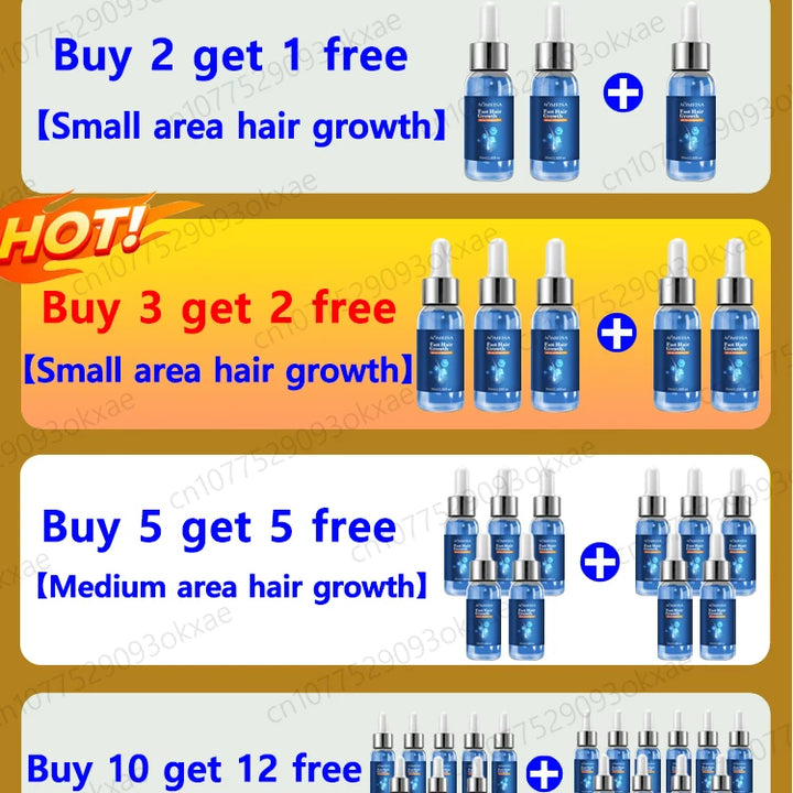 Hair Growth Essence Oil Products Fast Effective Baldness Repair Treatment Anti Hereditary Seborrheic Alopecia Loss For Men Women